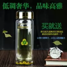 斯卡兰加厚双层玻璃杯 SKALN奢华耐高温过滤网泡茶水晶杯
